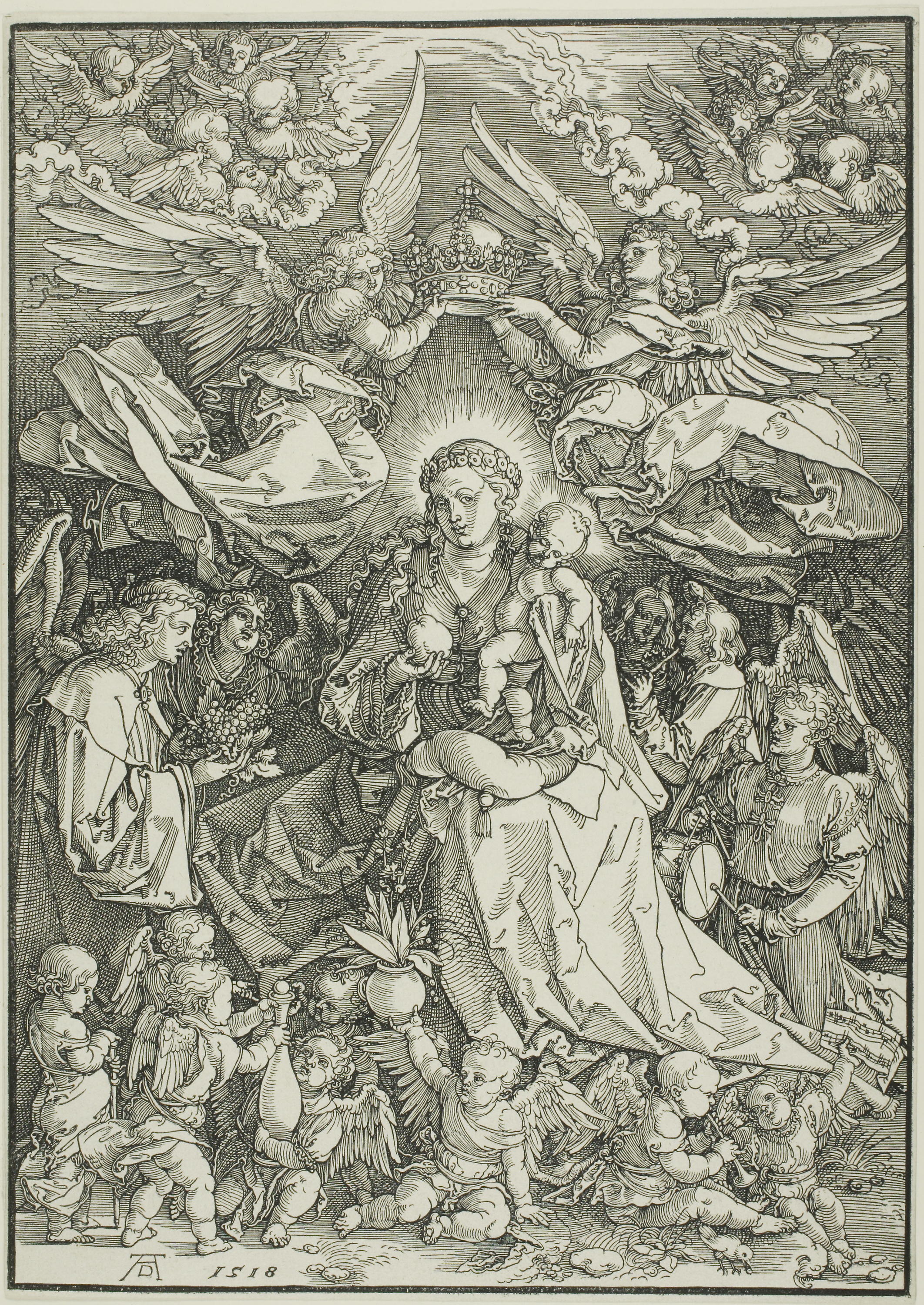 Crowning of Mary Image